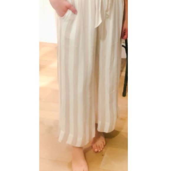 American Eagle | Silky Lined Culottes Crop Pant (size M) - Picture 1 of 6